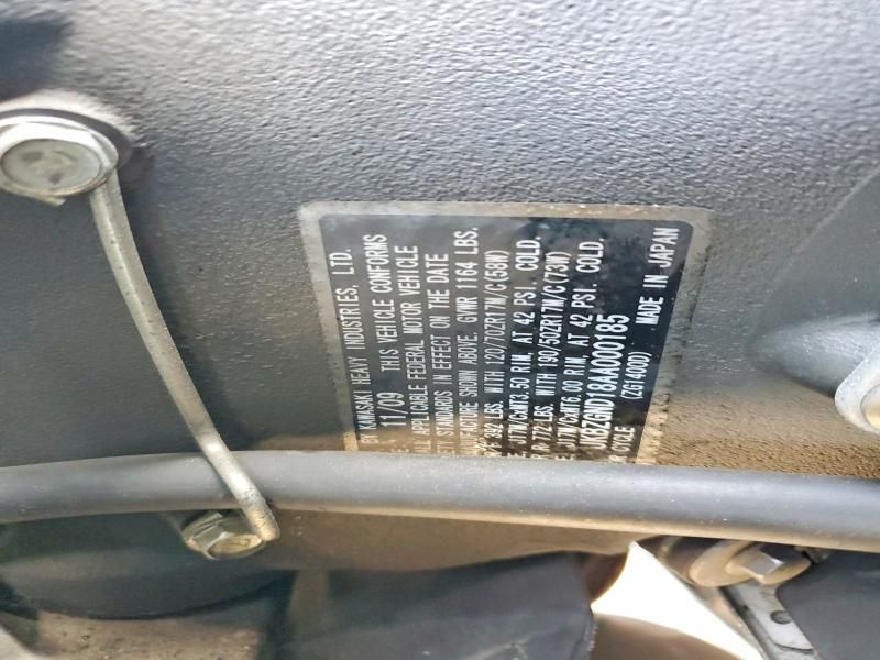 2010 Kawasaki Zg1400 d