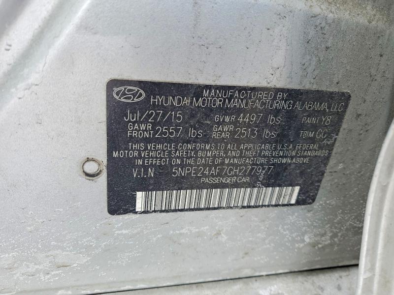 2016 Hyundai Sonata se