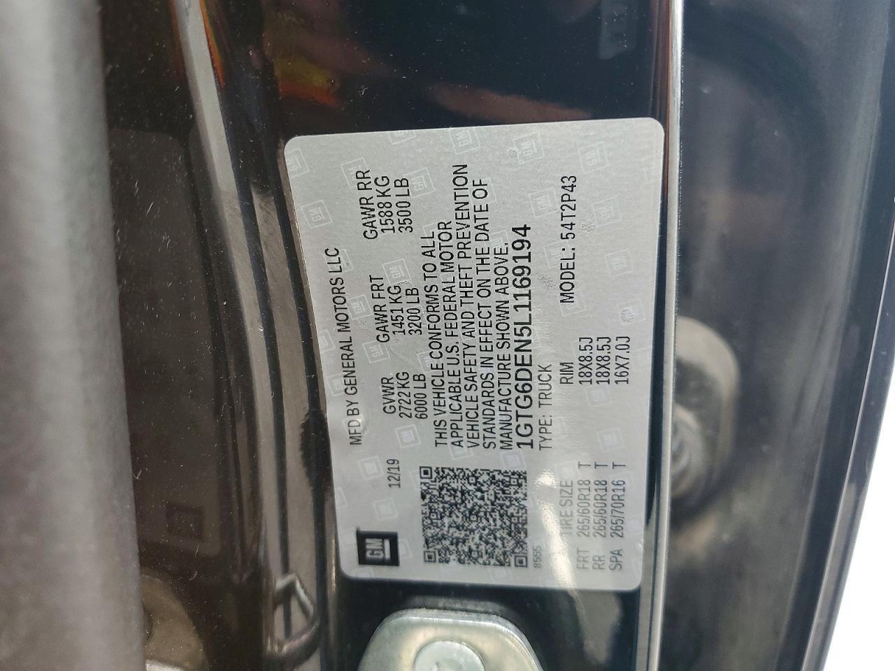 2020 GMC Canyon slt
