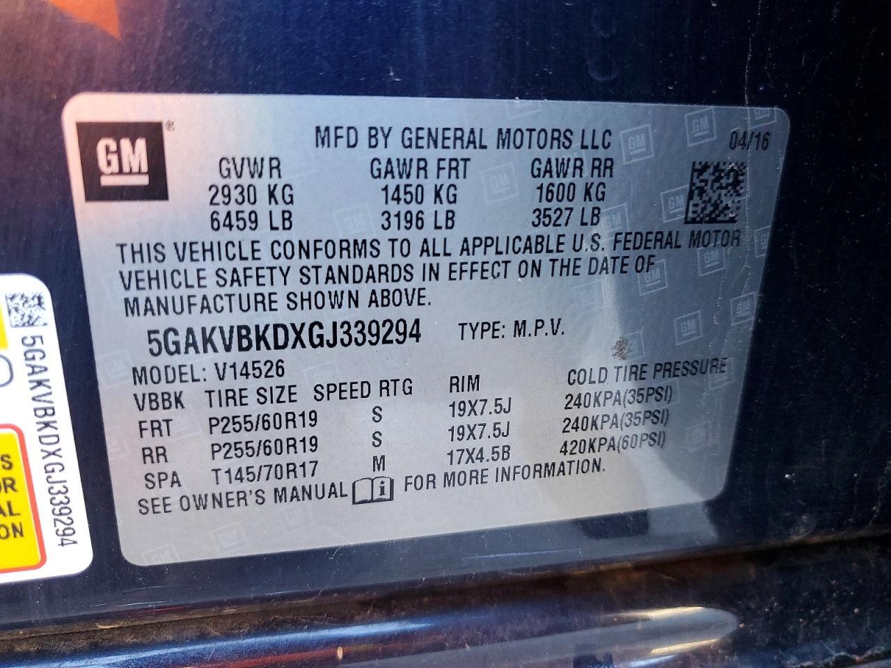 2016 Buick Enclave