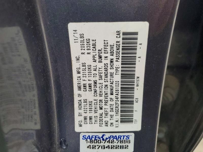 2015 Honda Accord Sport