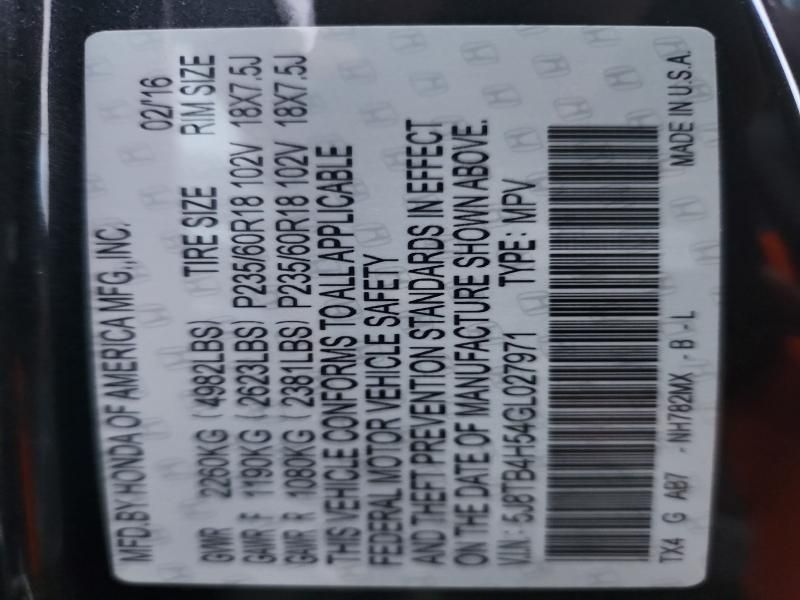 2016 Acura Rdx Technology