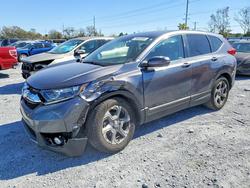 Salvage cars for sale from Copart Riverview, FL: 2019 Honda Cr-v exl
