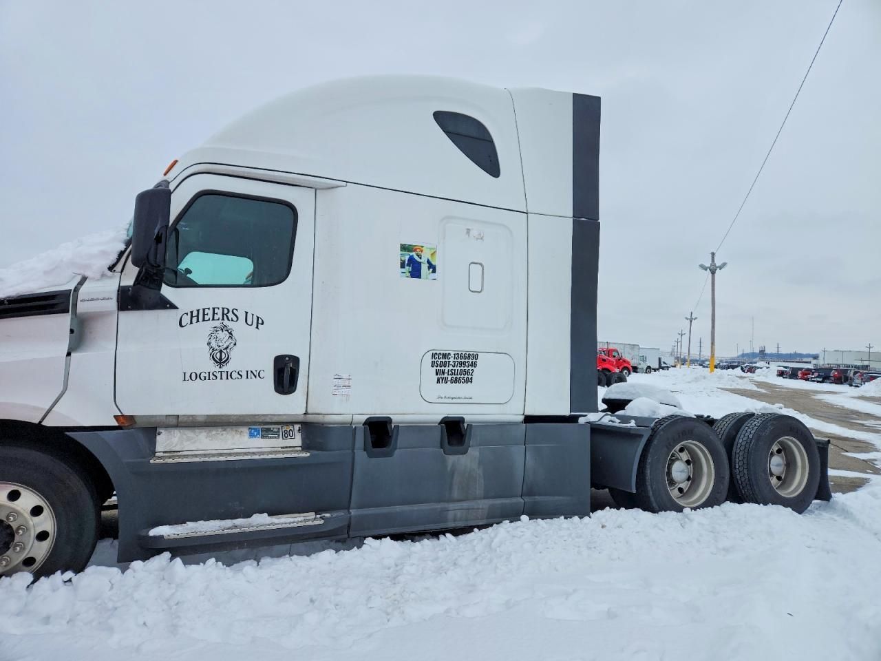 2020 Freigliner 2020 Freightliner Cascadia 126 Semi Truck