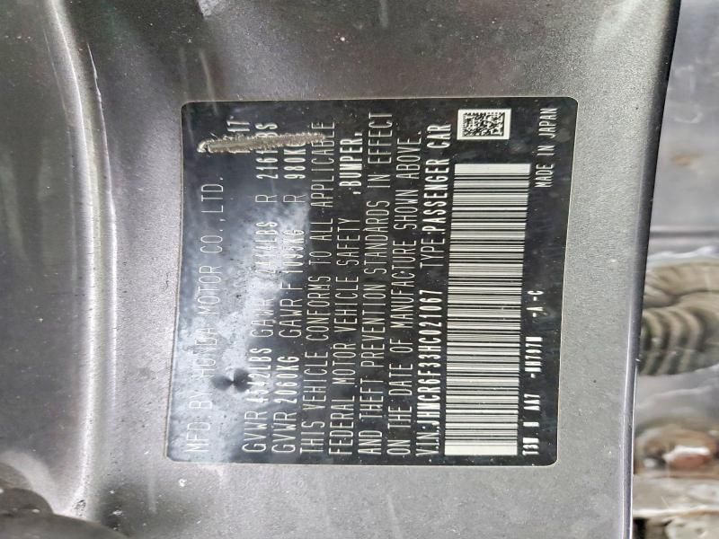 2017 Honda Accord Hybrid