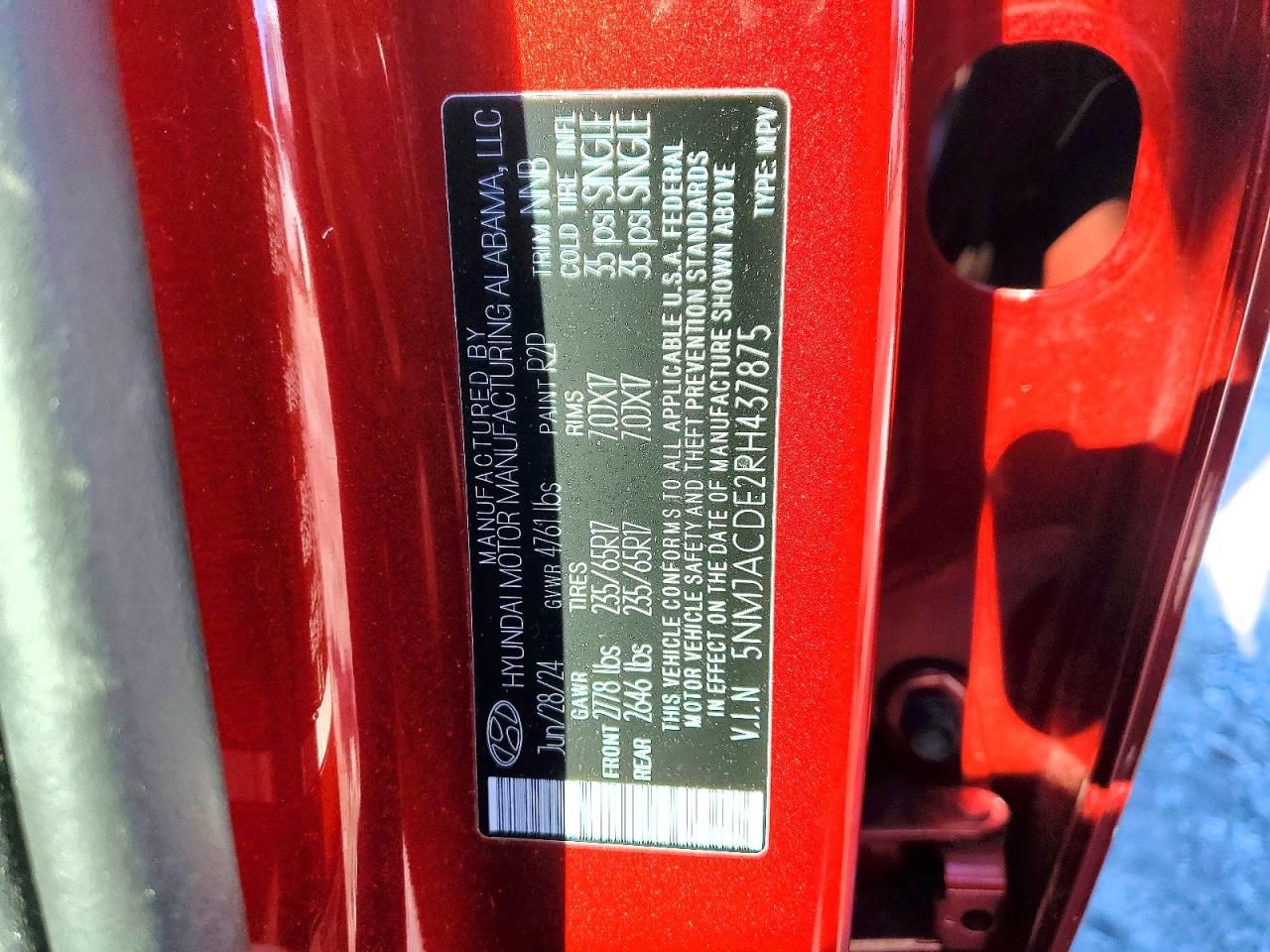 2024 Hyundai Tucson se