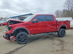Salvage trucks for sale at East Granby, CT auction: 2014 Ford F150 Supercrew