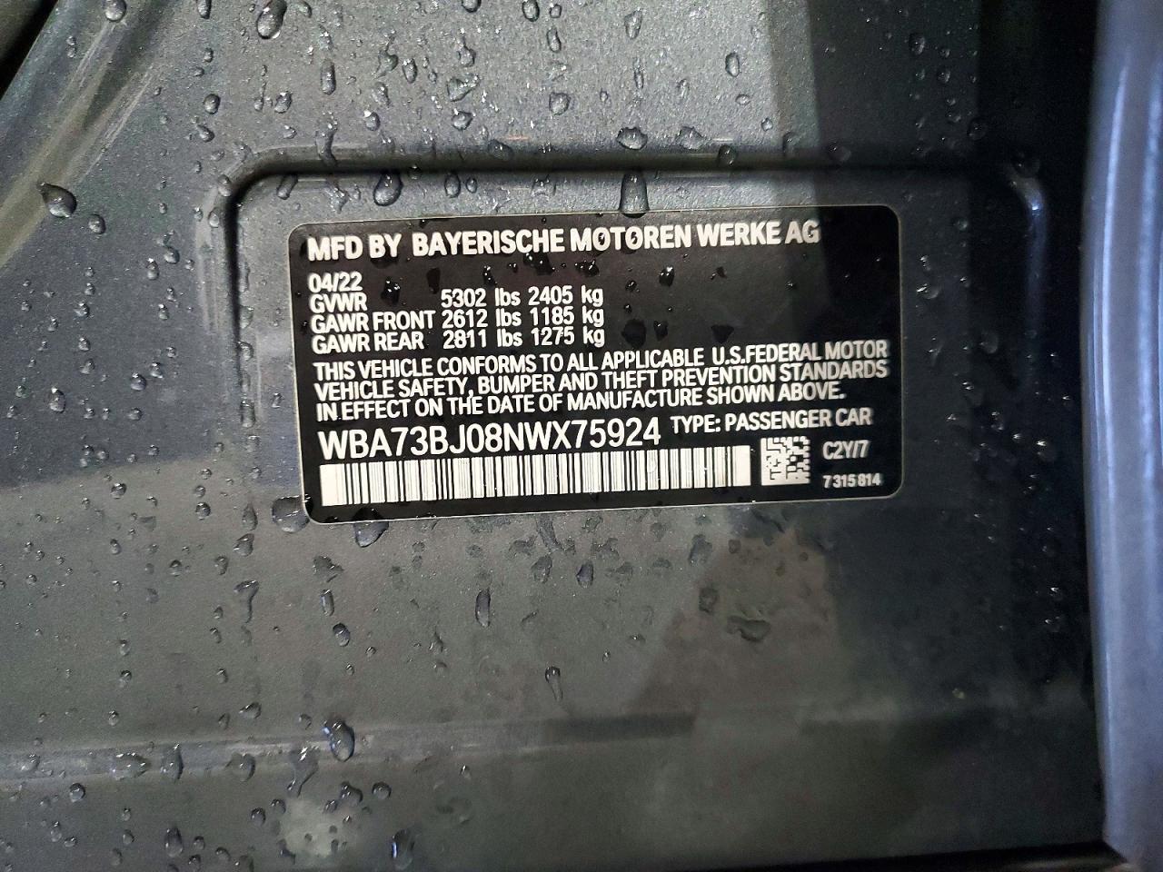 2022 BMW 540 xi