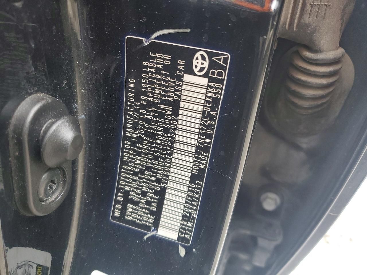 2015 Toyota Corolla l