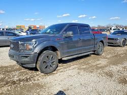 Salvage trucks for sale at Columbus, OH auction: 2018 Ford F150 Supercrew