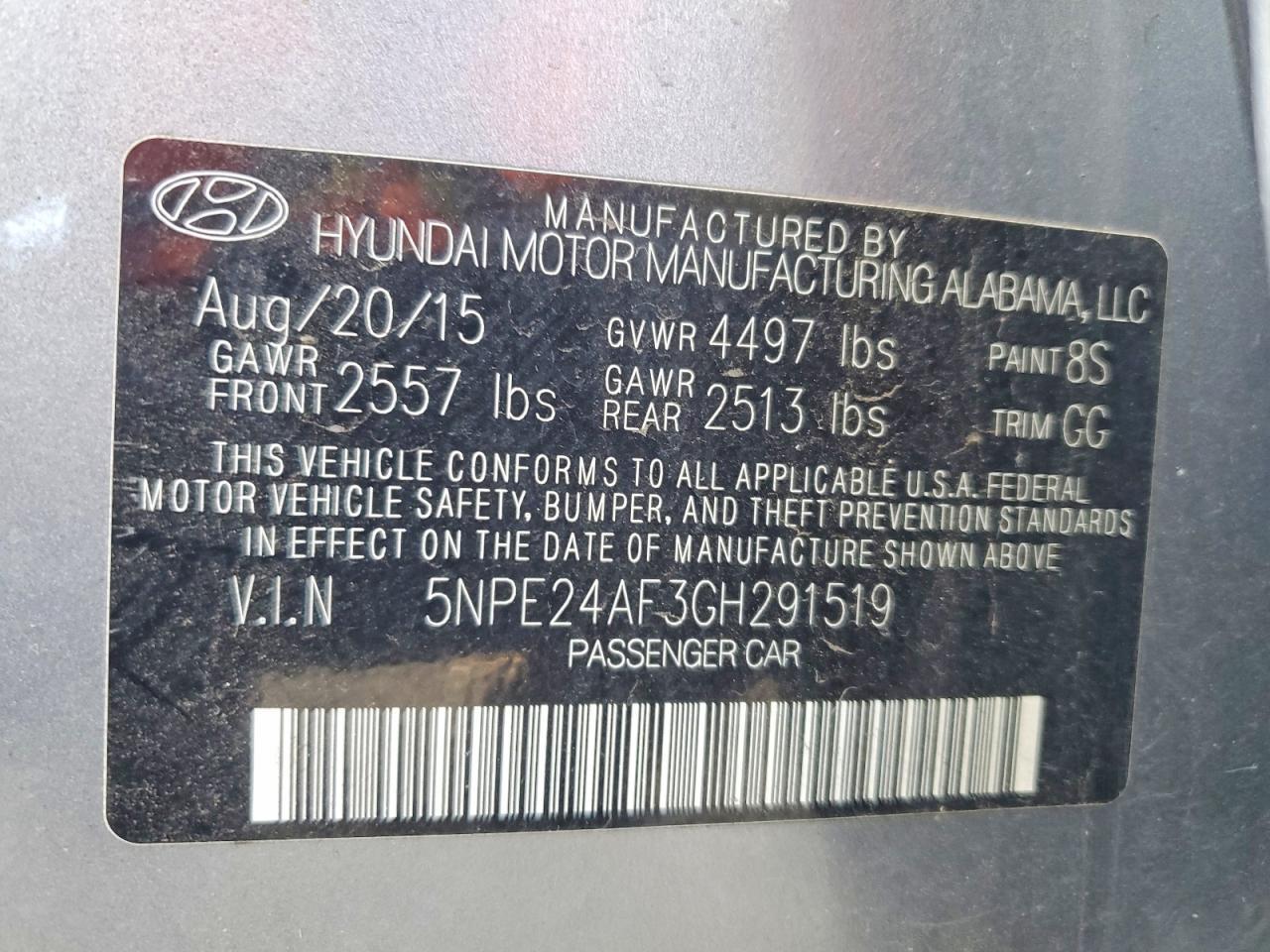 2016 Hyundai Sonata se