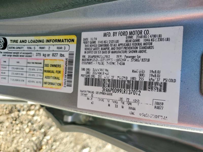 2020 Ford Fusion Titanium