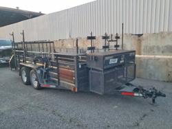 Salvage cars for sale from Copart Van Nuys, CA: 2017 Urwi 2017 Marksman Manufacturing LSET80X14-70 Utility T