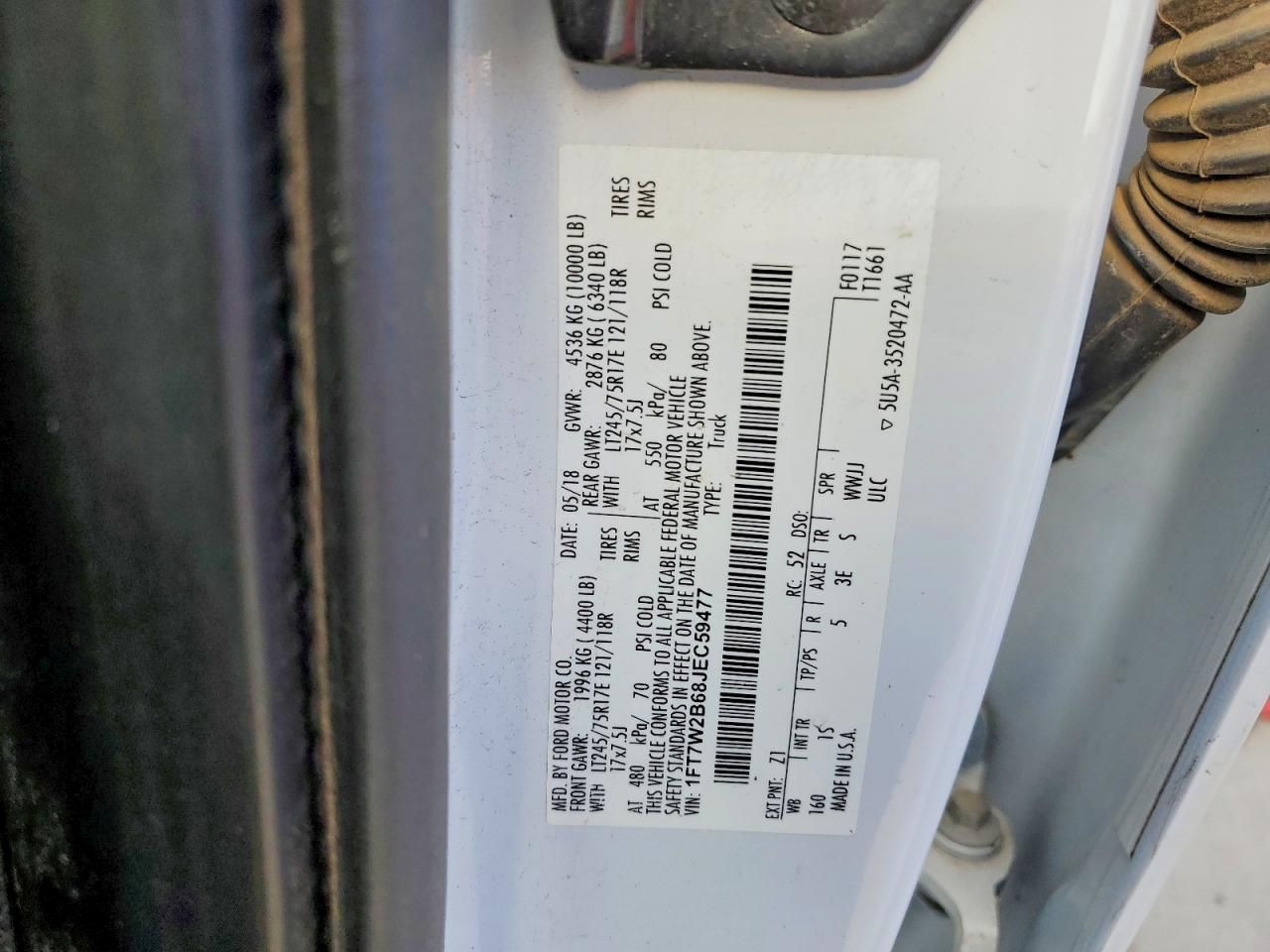 2018 Ford F250 Super Duty