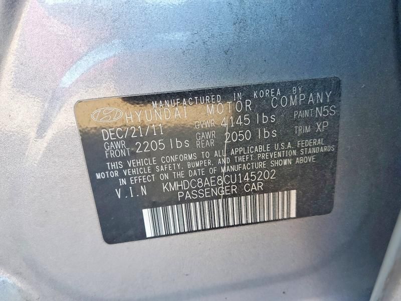 2012 Hyundai Elantra Touring gls