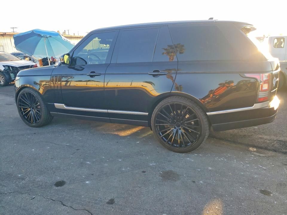 2016 Land Rover Range Rover hse