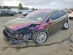 Tesla salvage cars for sale: 2016 Tesla Model x