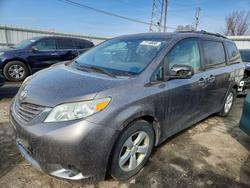 Toyota Sienna le salvage cars for sale: 2015 Toyota Sienna le
