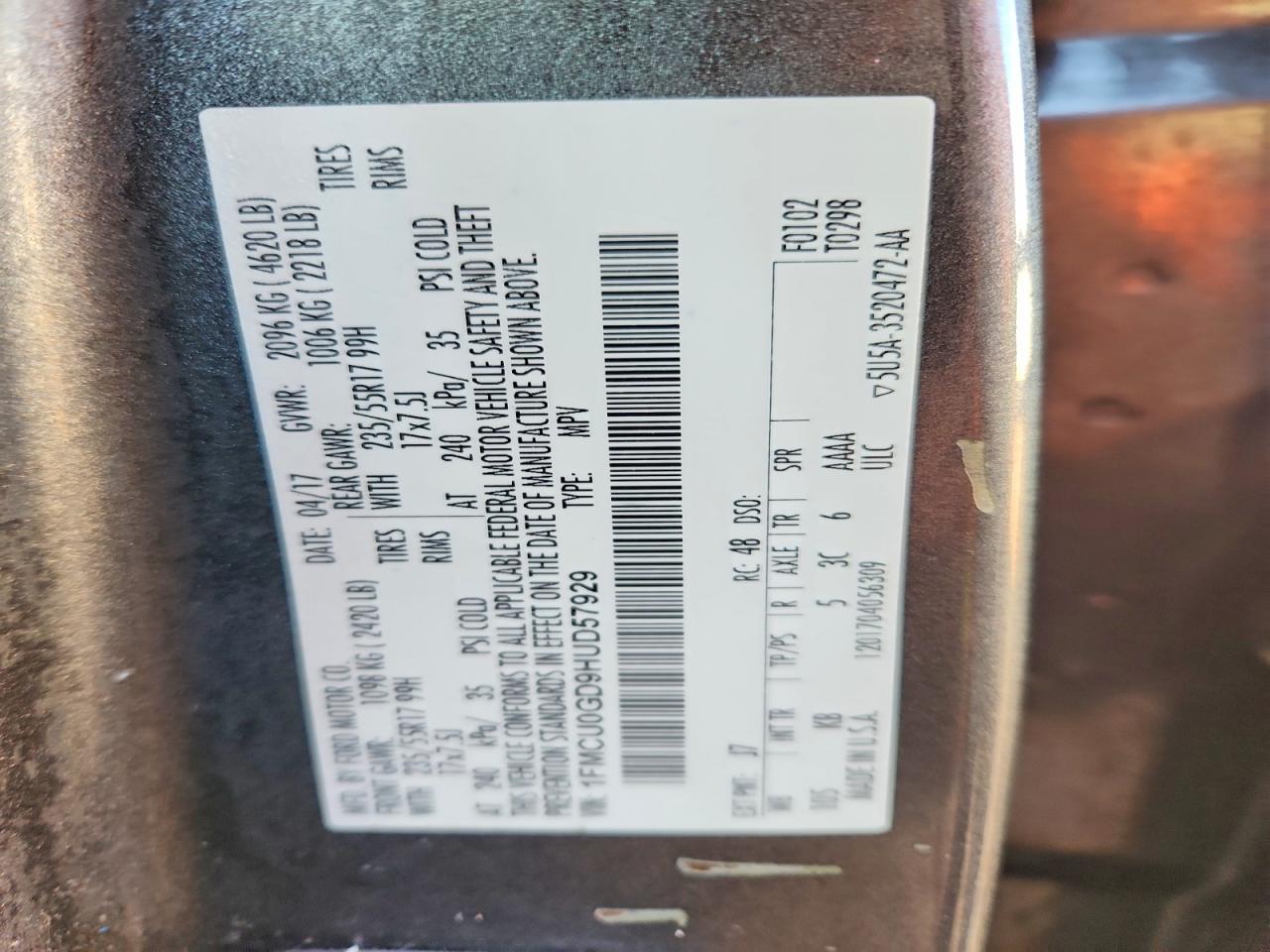 2019 Ford Escape s
