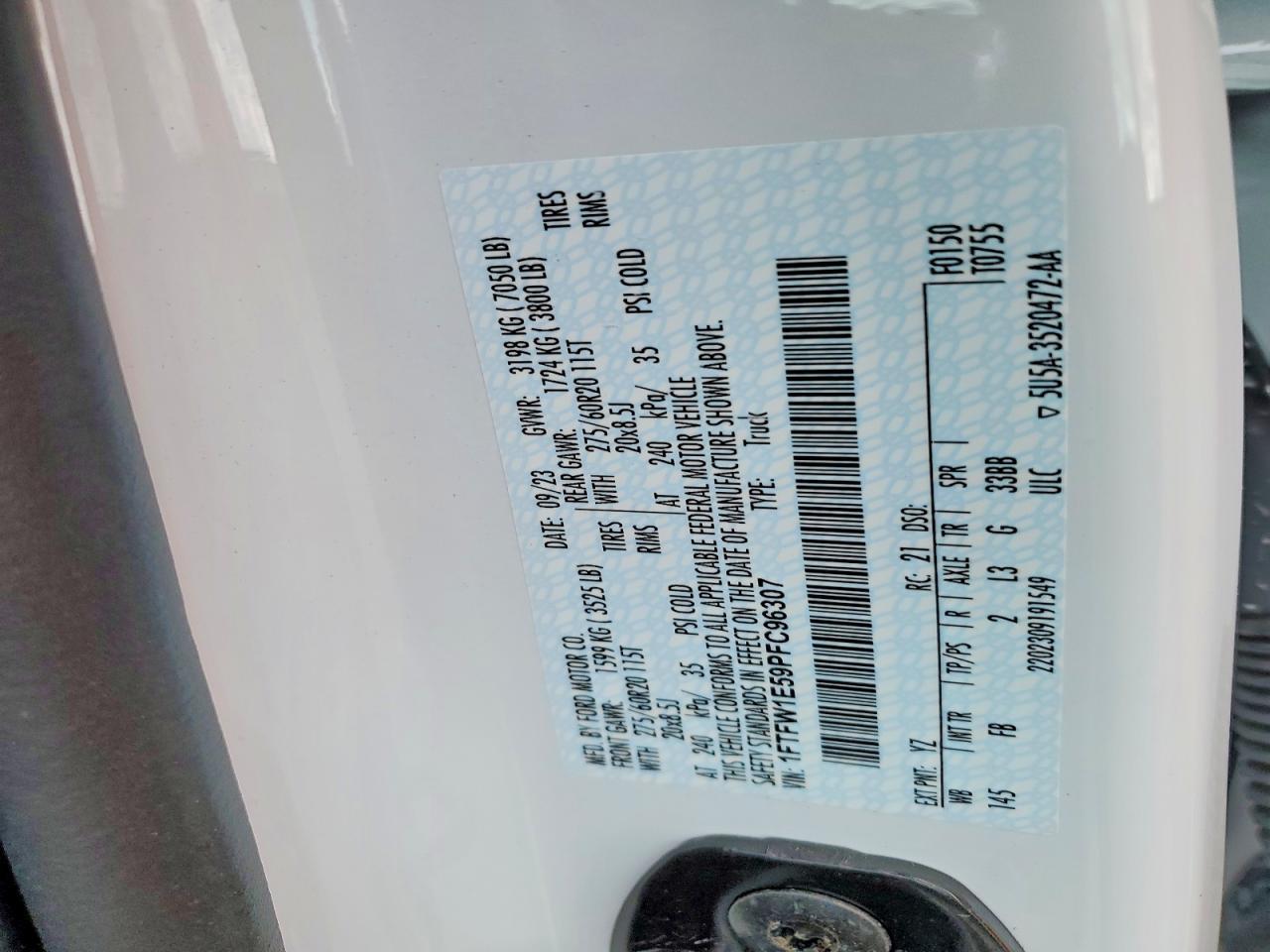 2023 Ford F150 Supercrew