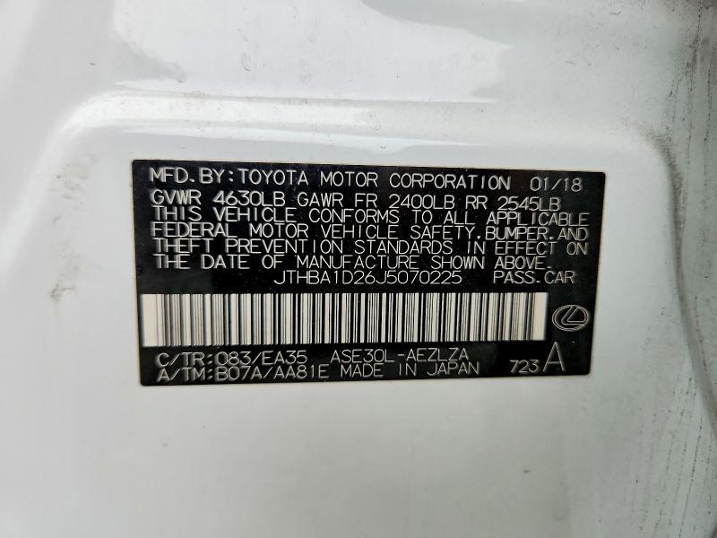 2018 Lexus Is 300