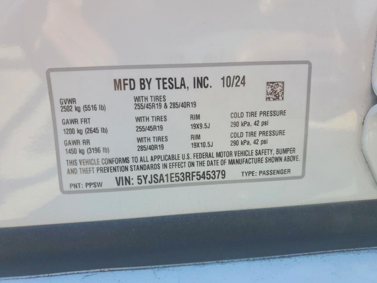 2024 Tesla Model s