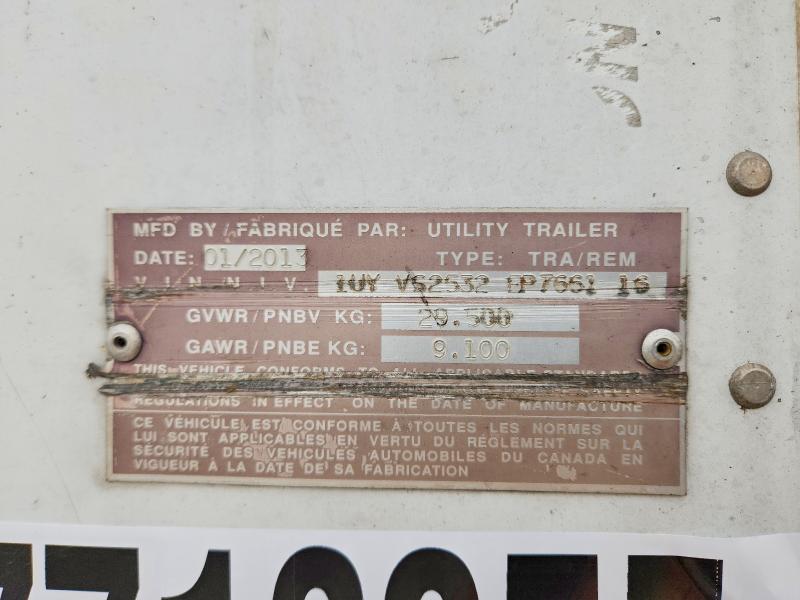 2014 Utility DRY Van Trailer-DRY Van Trailer