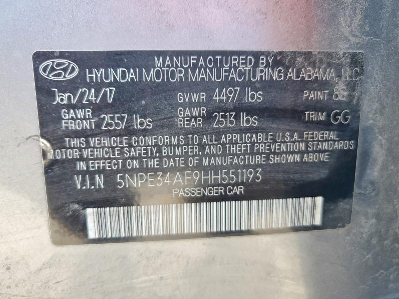 2017 Hyundai Sonata Sport