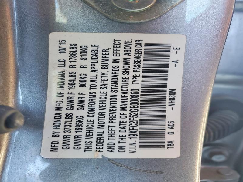 2016 Honda Civic lx