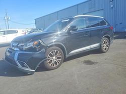 Mitsubishi salvage cars for sale: 2017 Mitsubishi Outlander se