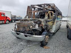 Salvage cars for sale from Copart Loganville, GA: 2009 Chevrolet C5500 Shuttle Bus