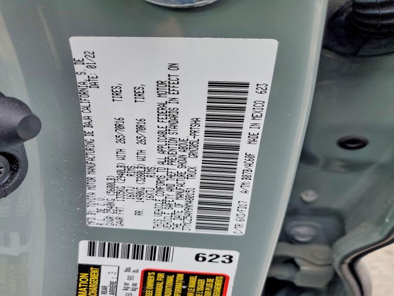 2022 Toyota Tacoma trd Off-road