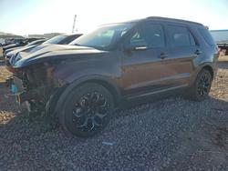 Ford Explorer salvage cars for sale: 2018 Ford Explorer xlt