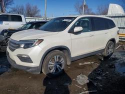 Salvage cars for sale from Copart Dyer, IN: 2017 Honda Pilot exl