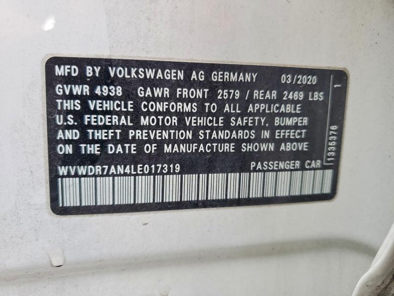 2020 Volkswagen Arteon sel