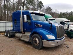 Salvage trucks for sale at Charles City, VA auction: 2020 Peterbilt 579 Semi Truck