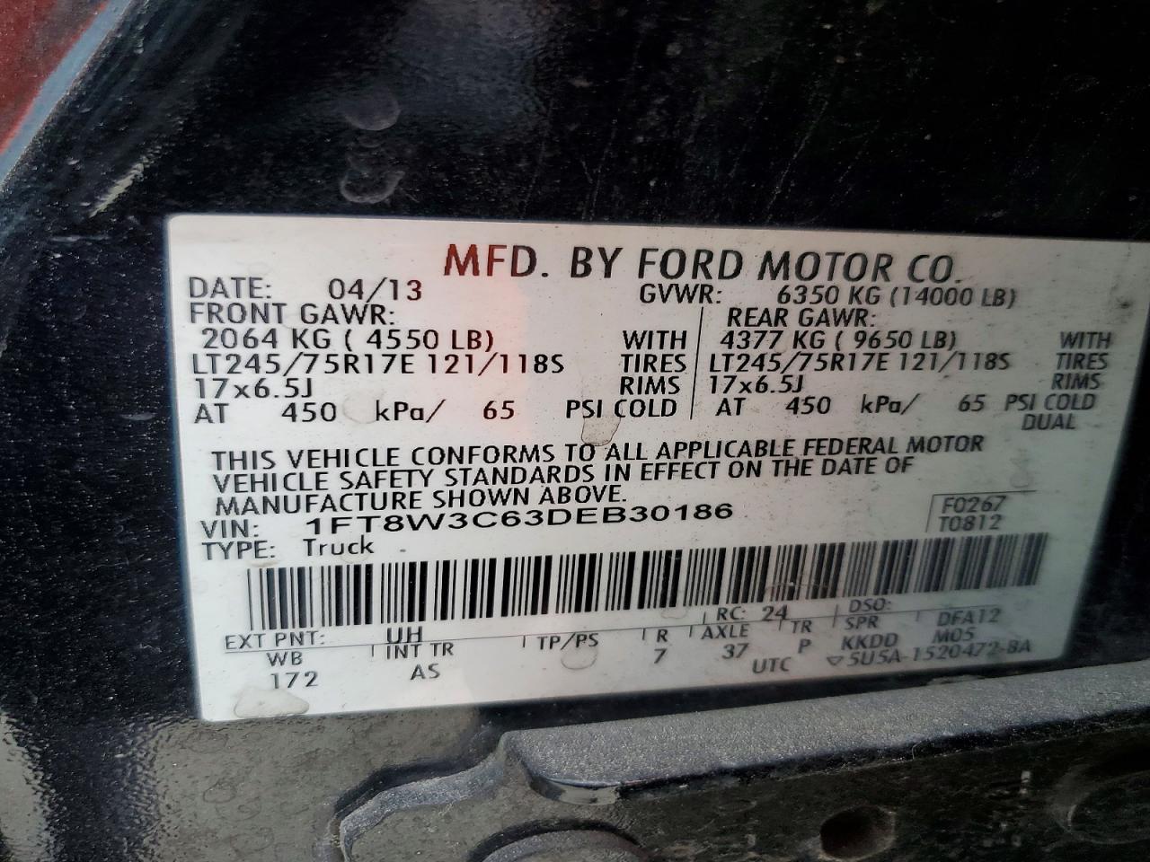 2013 Ford F350 Super Duty