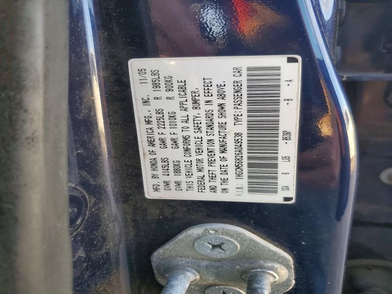 2006 Honda Accord ex