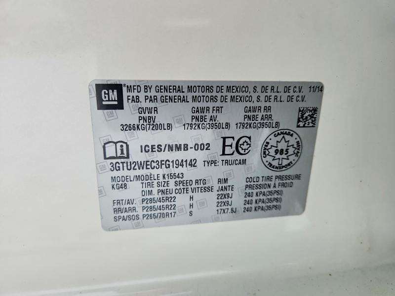2015 GMC Sierra K1500 Denali