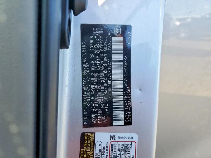 2007 Toyota Camry ce