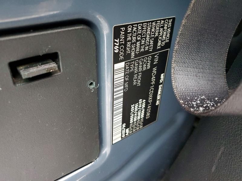 2019 Mercedes-Benz Sprinter 2500/3500