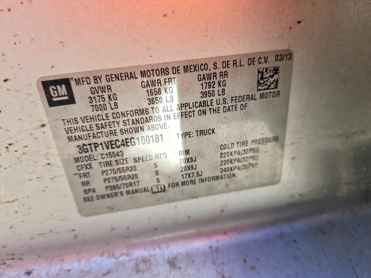 2014 GMC Sierra C1500 slt