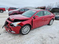 Buick salvage cars for sale: 2012 Buick Regal Premium