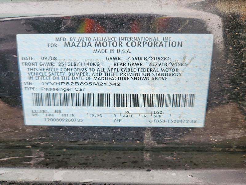 2009 Mazda 6 S
