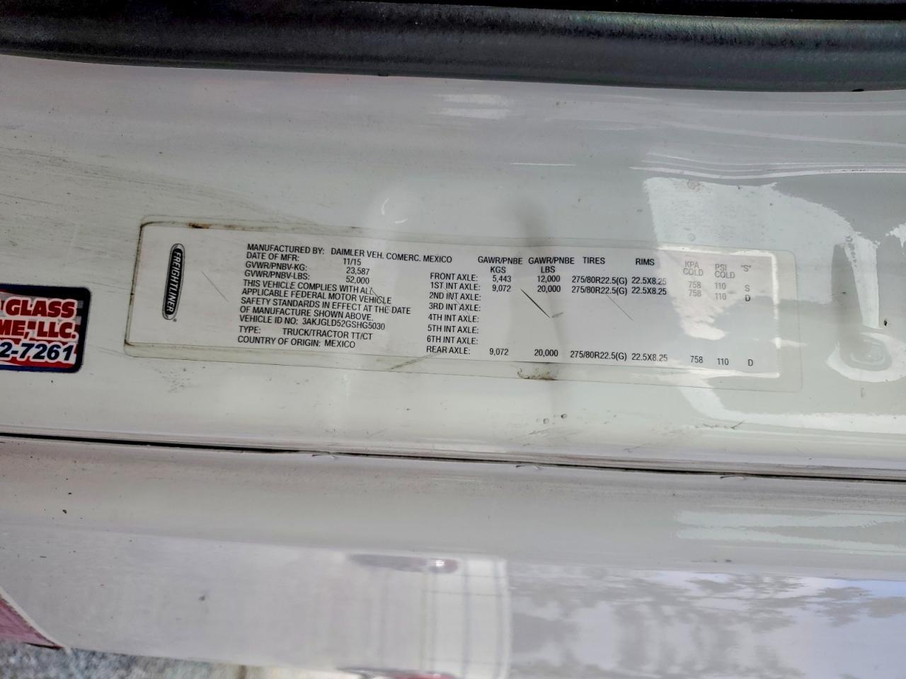 2016 Freigliner 2016 Freightliner Cascadia 125 Flatbed Truck