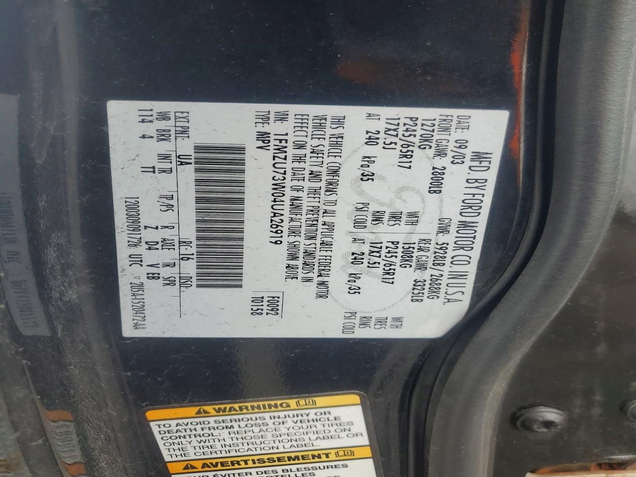 2004 Ford Explorer xlt