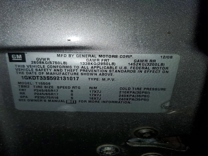 2009 GMC Envoy