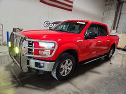 Salvage trucks for sale at Greenwood, NE auction: 2016 Ford F150 Supercrew