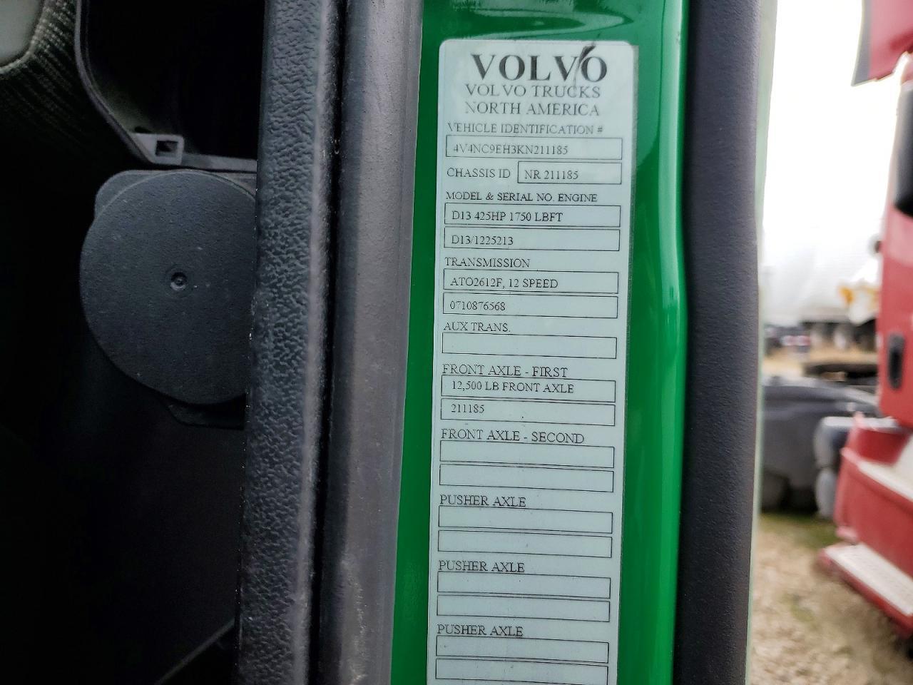 2019 Volvo VN VNL