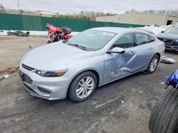 Chevrolet Malibu salvage cars for sale: 2018 Chevrolet Malibu lt